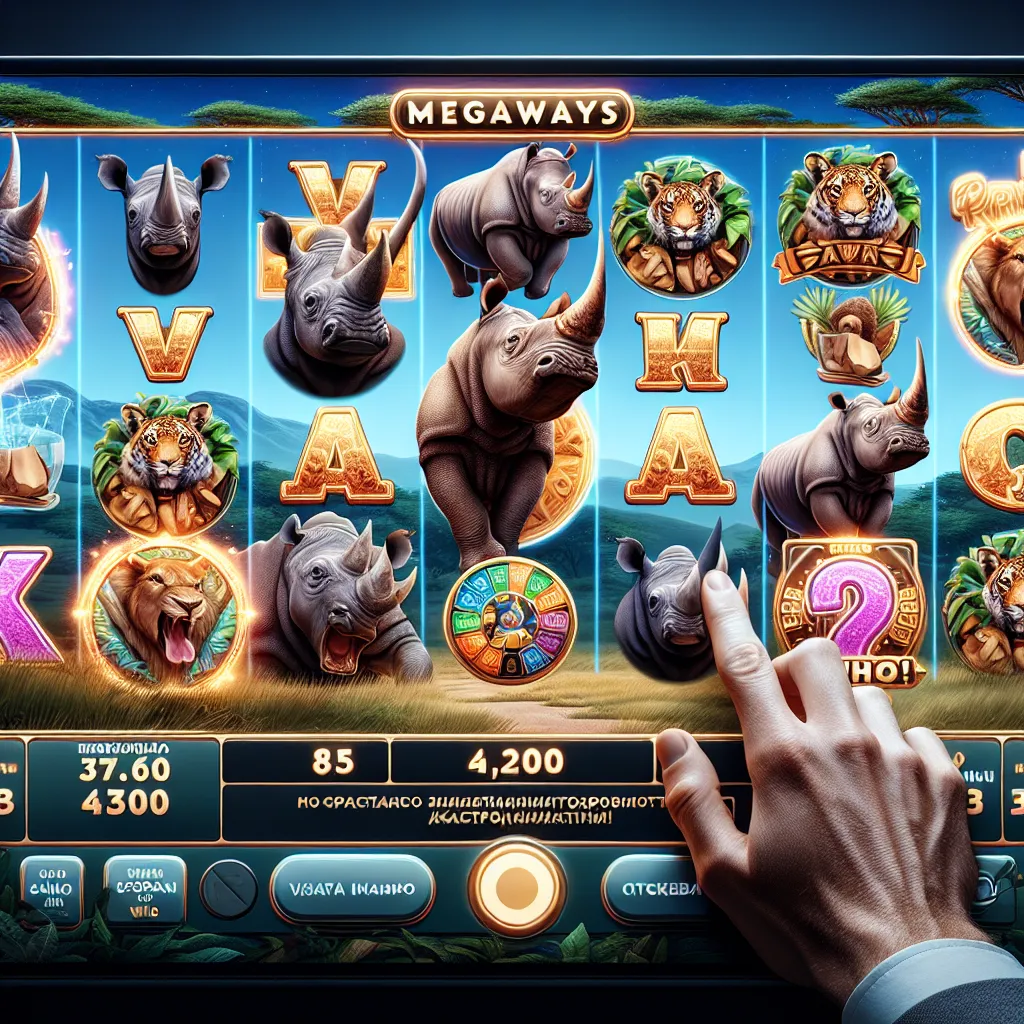 Как играть в Great Rhino Megaways