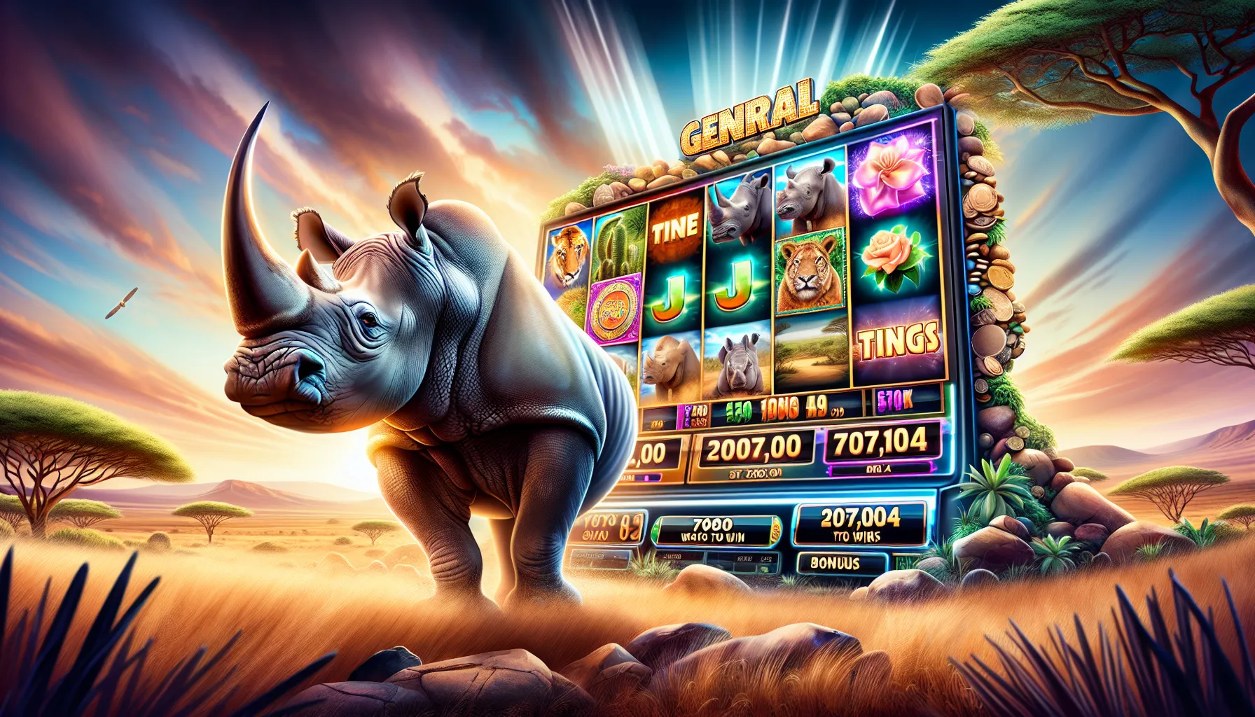 Наступи на барабаны с Great Rhino Megaways — дикая удача уже близко!